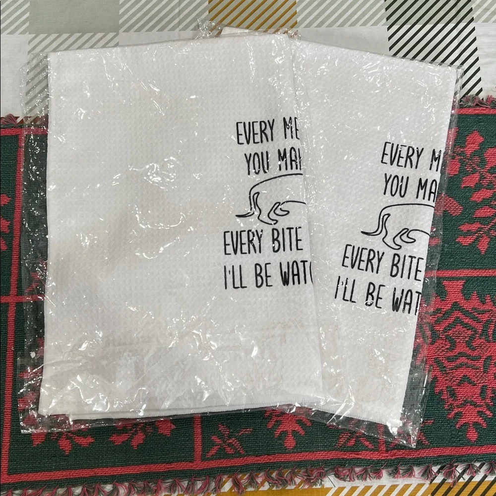 Kitchen Towels Set of 2 NWT Dog Dachshund